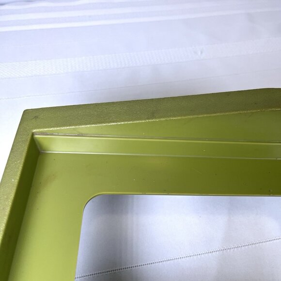 Vintage Rubbermaid Desk Organizer Avocado Green Mid Century Office Caddy MCM - Picture 8 of 9